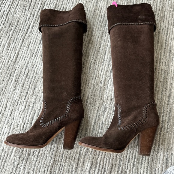Michael Kors suede boots size 7 - Picture 2 of 6